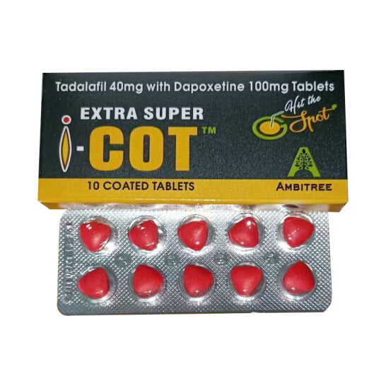 Extra Super I-COT Cialis Rosso Doppio Effetto