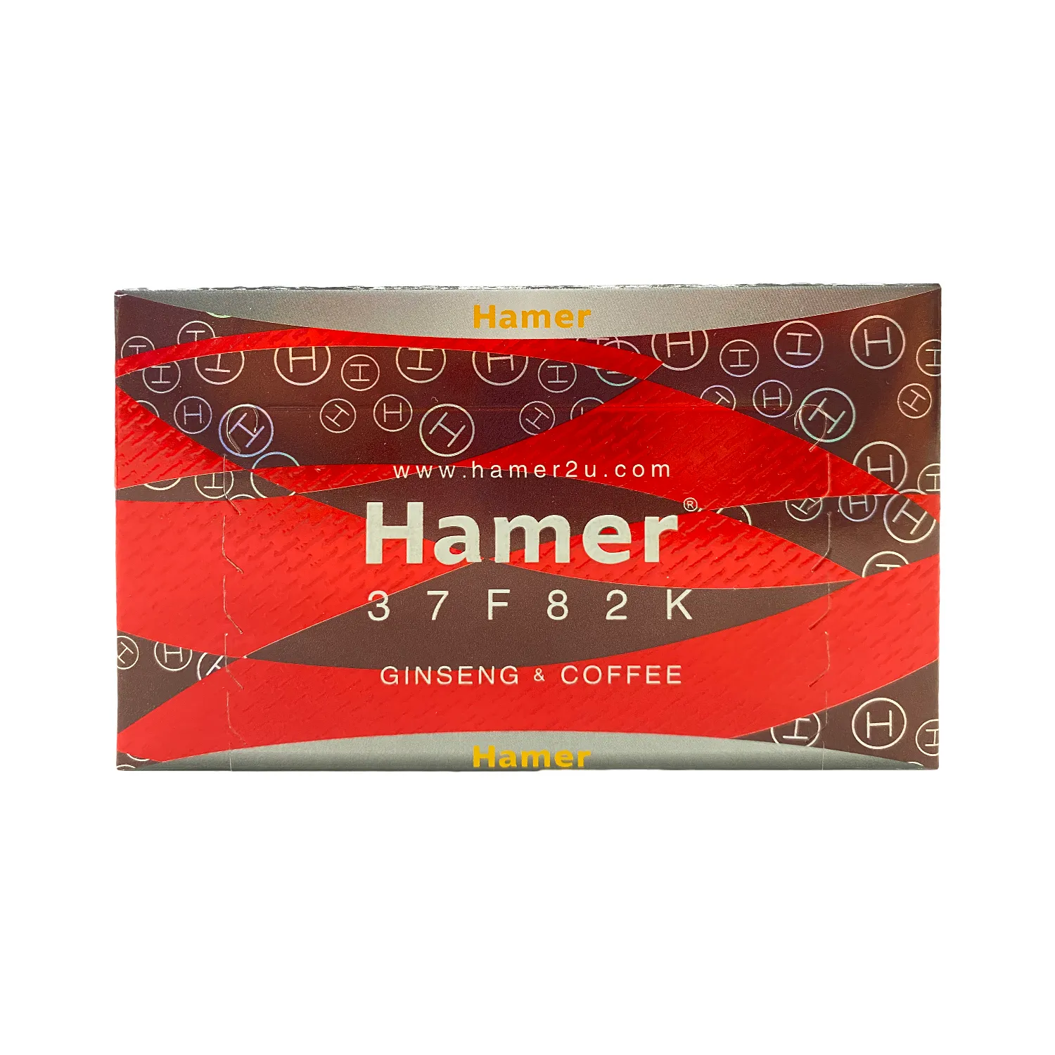 Hamer Candy Caramella al Caffè e Ginseng 30 Pezzi